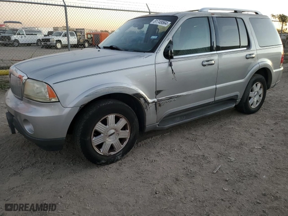 2005 Lincoln Aviator with VIN 5LMEU68H65ZJ08528, listed as a Copart auction lot 81749564 with 187,168 mi miles and Salvage Title. Bid and sale history available at carsss.com. Image 1.