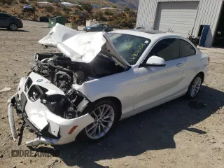 2015 BMW 2 Series 228i with VIN WBA1F9C59FVW98566, listed as a Copart auction lot 69021253 with 0 mi miles. Bid and sale history available at carsss.com. Image 1.