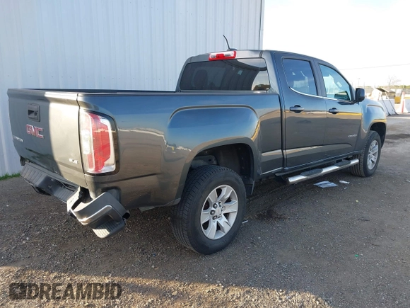 2015 GMC Canyon 2WD SLE with VIN 1GTG5BE35F1120622, listed as a IAAI auction lot 41421685 with 132,224 mi miles. Bid and sale history available at carsss.com. Image 4.
