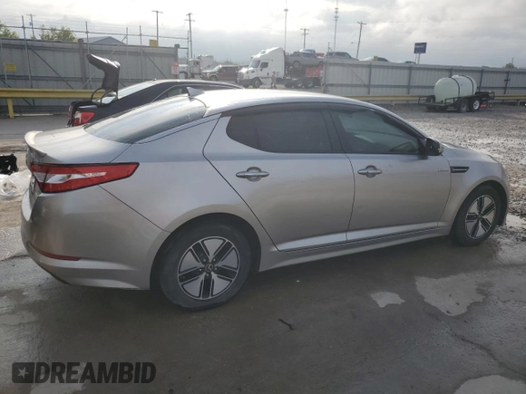 2013 Kia Optima Hybrid LX with VIN KNAGM4AD2D5046382, listed as a Copart auction lot 72360814 with 145,724 mi miles and Non Repairable. Bid and sale history available at carsss.com. Image 3.