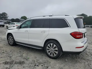 2019 Mercedes-Benz GLS 450 with VIN 4JGDF6EE3KB222770, listed as a Copart auction lot 59012615 with 106,336 mi miles and Salvage title. Bid and sale history available at DreamBid. Image 2.