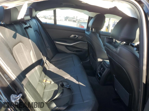 2022 BMW 3 Series M340i with VIN 3MW5U7J04N8C55794, listed as a Copart auction lot 80082294 with 0 mi miles and Salvage Title. Bid and sale history available at carsss.com. Image 10.