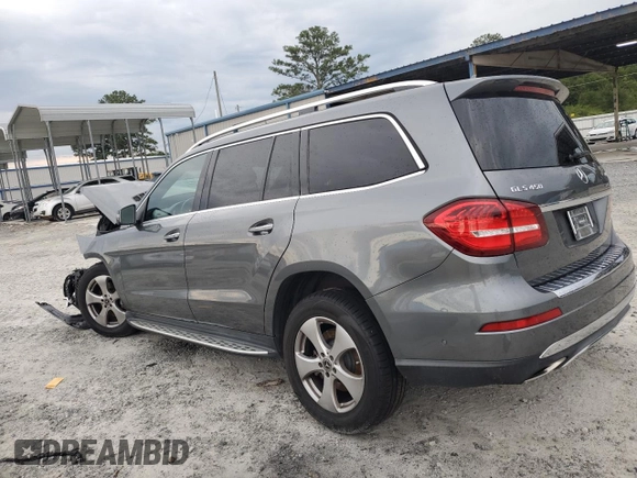 2017 Mercedes-Benz GLS with VIN 4JGDF6EE8HA990971, listed as a Copart auction lot 64061083 with 81,712 mi miles. Bid and sale history available at carsss.com. Image 2.