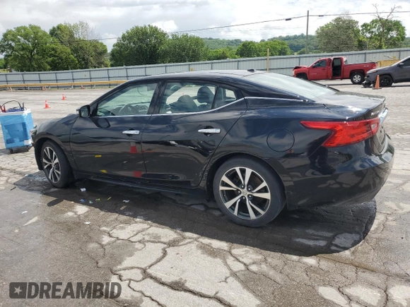 2017 Nissan Maxima SL with VIN 1N4AA6AP4HC424958, listed as a Copart auction lot 57298725 with 127,485 mi miles and Salvage title. Bid and sale history available at DreamBid. Image 2.