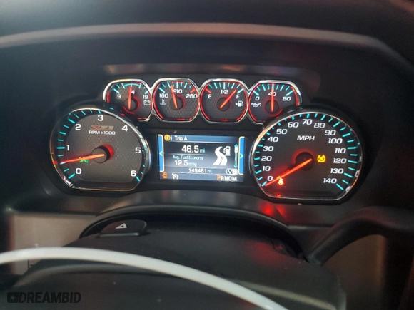 2014 Chevrolet Silverado 1500 LT with VIN 3GCUKREC4EG143877, listed as a Copart auction lot 53731645 with 149,481 mi miles and Salvage Title. Bid and sale history available at carsss.com. Image 9.