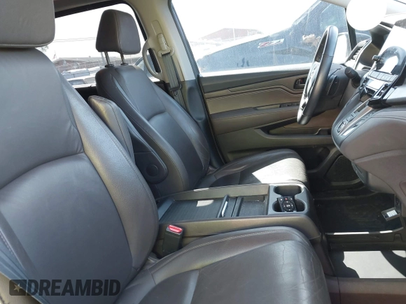 2019 Honda Odyssey EX-L with VIN 5FNRL6H78KB115260, listed as a IAAI auction lot 41962095 with 146,658 mi miles and . Bid and sale history available at DreamBid. Image 5.