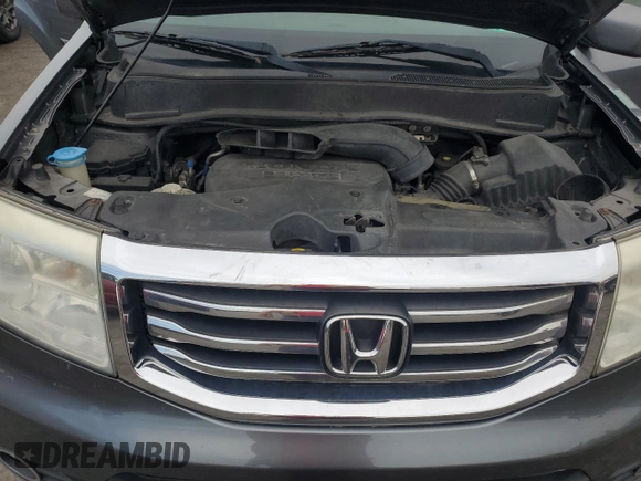 2012 Honda Pilot EX-L with VIN 5FNYF4H57CB037061, listed as a Copart auction lot 64604515 with 181,415 mi miles and Clean title. Bid and sale history available at DreamBid. Image 12.