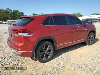 2021 Volkswagen Atlas SE with VIN 1V2PE2CA6MC229995, listed as a Copart auction lot 53197635 with 61,998 mi miles and Salvage title. Bid and sale history available at DreamBid. Image 3.