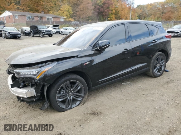 2024 Acura RDX w/A-Spec Package z VIN 5J8TC2H62RL033605, wystawiony jako Copart lot #78671174 z przebiegiem 6 067 mil mil oraz Szkoda całkowita • Salvage title. Historia ofert i sprzedaży dostępna na DreamBid. Obrazek 1.