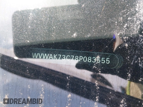 2008 Volkswagen Passat Komfort z VIN WVWAK73C78P083555, wystawiony jako IAAI lot #42354001 z przebiegiem 151 048 mil mil oraz . Historia ofert i sprzedaży dostępna na DreamBid. Obrazek 9.