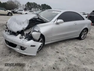 2006 Mercedes-Benz CLK-Class 3.5L with VIN WDBTJ56J46F176805, listed as a Copart auction lot 85614504 with 131,028 mi miles and Salvage Title. Bid and sale history available at carsss.com. Image 1.