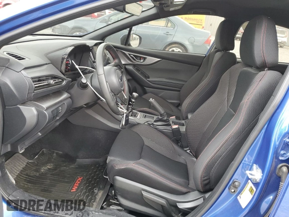 2023 Subaru WRX Premium with VIN JF1VBAF66P9813422, listed as a Copart auction lot 53301575 with 6,630 mi miles and Salvage title. Bid and sale history available at DreamBid. Image 7.