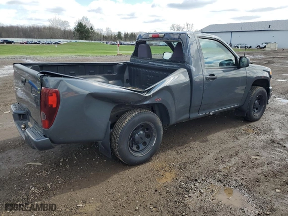 2012 Chevrolet Colorado Work Truck with VIN 1GCCSBF95C8146747, listed as a Copart auction lot 52407155 with 100,298 mi miles and Salvage Title. Bid and sale history available at carsss.com. Image 3.
