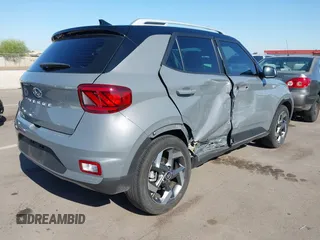 2022 Hyundai Venue SEL with VIN KMHRC8A3XNU182050, listed as a IAAI auction lot 42002955 with 29,089 mi miles and . Bid and sale history available at DreamBid. Image 4.