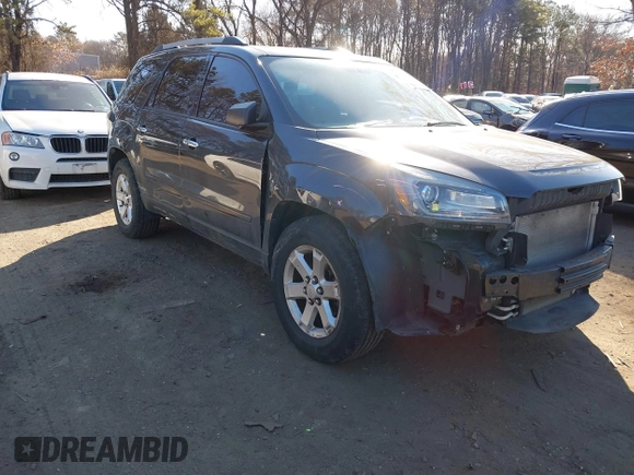 2015 GMC Acadia SLE with VIN 1GKKVPKD5FJ270397, listed as a IAAI auction lot 41592634 with 87,724 mi miles. Bid and sale history available at carsss.com. Image 1.