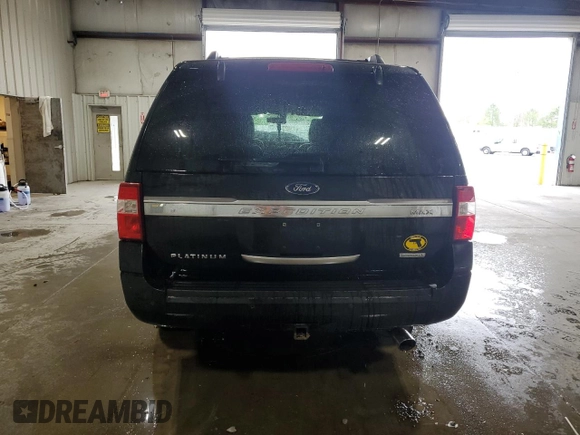 2017 Ford Expedition Max Platinum с VIN 1FMJK1MT0HEA58242, выставлен на аукционе Copart как лот 56903255 с пробегом 92 653 миль миль и Списание • Salvage title. История ставок и продаж доступна на DreamBid. Изображение 6.