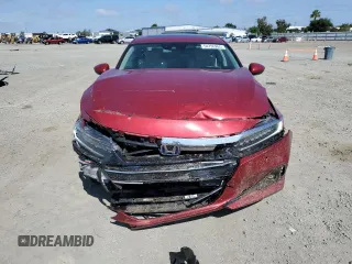 2021 Honda Accord Touring with VIN 1HGCV3F99MA009495, listed as a Copart auction lot 54796265 with 16,698 mi miles and Salvage title. Bid and sale history available at DreamBid. Image 5.