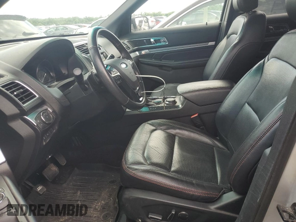 2017 Ford Explorer Sport z VIN 1FM5K8GT9HGB80981, wystawiony jako Copart lot #55249725 z przebiegiem Nie podano mil oraz Szkoda całkowita • Salvage title. Historia ofert i sprzedaży dostępna na DreamBid. Obrazek 7.