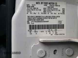 2014 Ford F-250 XL с VIN 1FT7W2B60EEA65497, выставлен на аукционе Copart как лот 61812045 с пробегом 238 916 миль миль и Списание • Salvage title. История ставок и продаж доступна на DreamBid. Изображение 12.