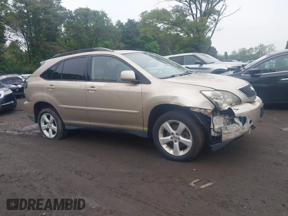 2005 Lexus RX 330 z VIN 2T2HA31U05C049002, wystawiony jako IAAI lot #42398781 z przebiegiem 158 979 mil mil oraz . Historia ofert i sprzedaży dostępna na DreamBid. Obrazek 1.