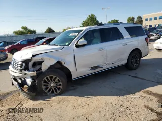 2019 Ford Expedition Max Limited with VIN 1FMJK2AT3KEA02409, listed as a Copart auction lot 45301365 with 78,084 mi miles and Salvage Title. Bid and sale history available at DreamBid. Image 1.