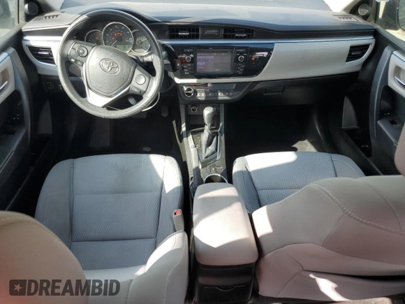 2016 Toyota Corolla L with VIN 5YFBURHE9GP407672, listed as a Copart auction lot 51806625 with 75,176 mi miles and Salvage Title. Bid and sale history available at DreamBid. Image 8.