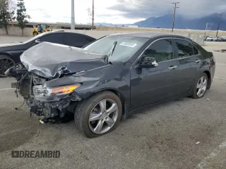 2012 Acura TSX Tech Pkg with VIN JH4CU2F62CC008773, listed as a Copart auction lot 51803895 with 63,825 mi miles and Salvage Title. Bid and sale history available at carsss.com. Image 1.