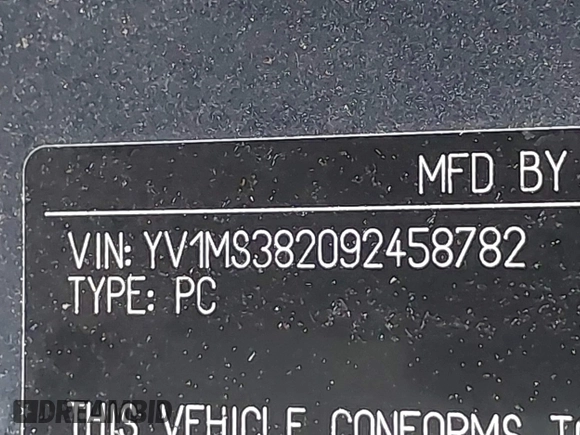 2009 Volvo S40 2.4L с VIN YV1MS382092458782, выставлен на аукционе IAAI как лот 42292466 с пробегом 136 917 миль миль и . История ставок и продаж доступна на DreamBid. Изображение 9.