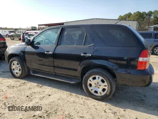 2002 Acura MDX with VIN 2HNYD18292H528292, listed as a Copart auction lot 48873355 with 150,057 mi miles and Salvage Title. Bid and sale history available at carsss.com. Image 2.