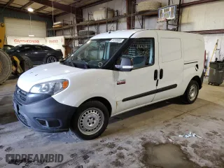 2018 Ram ProMaster City Cargo Van Tradesman with VIN ZFBERFAB1J6L43030, listed as a Copart auction lot 51239305 with 182,566 mi miles and Clean Title. Bid and sale history available at carsss.com. Image 1.