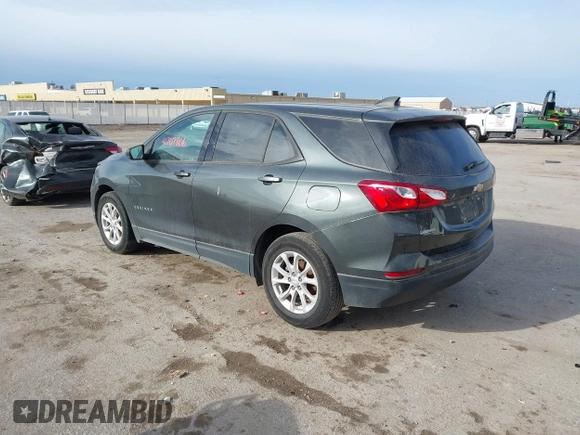 2019 Chevrolet Equinox LS with VIN 3GNAXHEV2KS564335, listed as a IAAI auction lot 41707806 with 131,694 mi miles and . Bid and sale history available at carsss.com. Image 3.