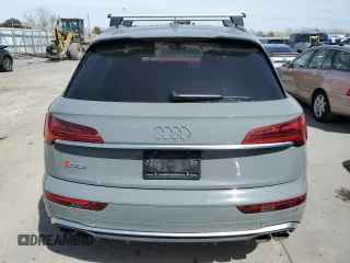 2021 Audi SQ5 Premium Plus with VIN WA1B4AFY9M2139595, listed as a Copart auction lot 48438494 with 28,979 mi miles and . Bid and sale history available at DreamBid. Image 6.
