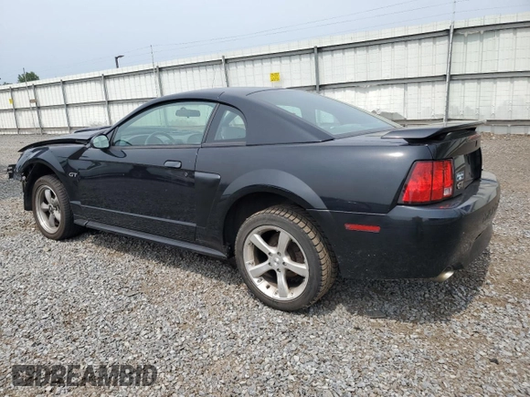 2002 Ford Mustang GT Deluxe with VIN 1FAFP42X62F236827, listed as a Copart auction lot 56749845 with 60,665 mi miles and Salvage title. Bid and sale history available at DreamBid. Image 2.