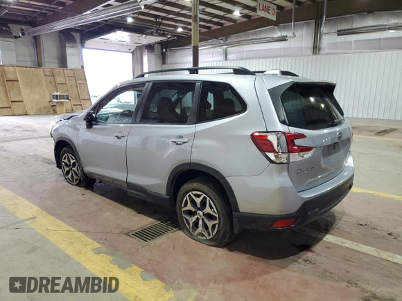 2019 Subaru Forester Premium with VIN JF2SKAEC7KH514798, listed as a Copart auction lot 53285065 with 56,146 mi miles and Salvage title. Bid and sale history available at DreamBid. Image 2.