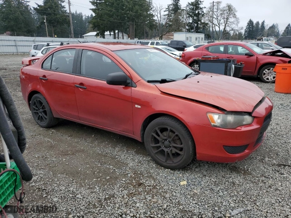 2008 Mitsubishi Lancer DE with VIN JA3AU16U78U019107, listed as a Copart auction lot 50465755 with 219,702 mi miles and Salvage Title. Bid and sale history available at carsss.com. Image 4.