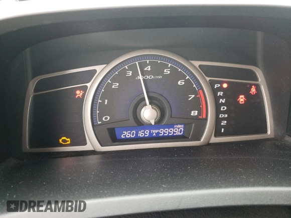 2006 Honda Civic z VIN 1HGFA16236L138730, wystawiony jako Copart lot #55713124 z przebiegiem 260 169 mil mil oraz Czysty tytuł • Clean title. Historia ofert i sprzedaży dostępna na DreamBid. Obrazek 9.