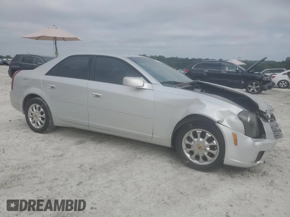 2003 Cadillac CTS with VIN 1G6DM57N730117716, listed as a Copart auction lot 47252575 with 160,800 mi miles and Non Repairable. Bid and sale history available at carsss.com. Image 4.