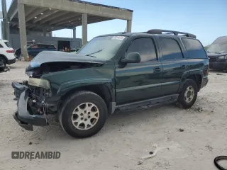 2003 Chevrolet Tahoe Z71 with VIN 1GNEK13ZX3R132111, listed as a Copart auction lot 59914475 with 221,695 mi miles and Salvage title. Bid and sale history available at DreamBid. Image 1.