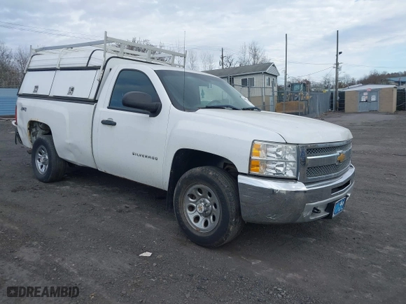 2013 Chevrolet Silverado 1500 Work Truck with VIN 1GCNKPEA7DZ288109, listed as a IAAI auction lot 40782515 with 191,813 mi miles. Bid and sale history available at carsss.com. Image 1.