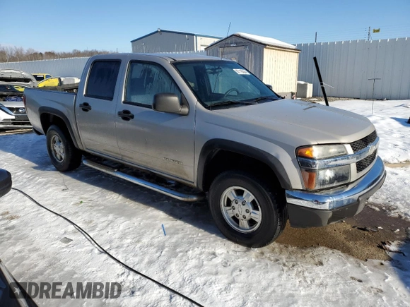 2004 Chevrolet Colorado 1SE LS Z71 with VIN 1GCDT136548176015, listed as a Copart auction lot 87116664 with 248,538 mi miles and Salvage title. Bid and sale history available at DreamBid. Image 4.