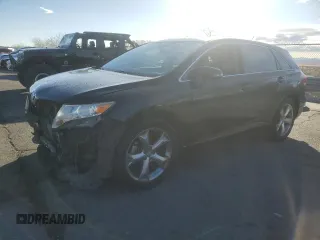 2013 Toyota Venza LE with VIN 4T3ZK3BB3DU058784, listed as a Copart auction lot 47243755 with 156,833 mi miles and Salvage title. Bid and sale history available at DreamBid. Image 1.