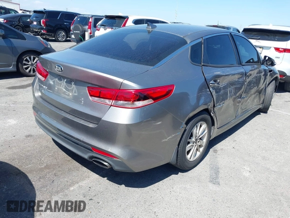 2016 Kia Optima LX with VIN 5XXGT4L33GG106342, listed as a IAAI auction lot 42272945 with 94,645 mi miles and . Bid and sale history available at DreamBid. Image 4.