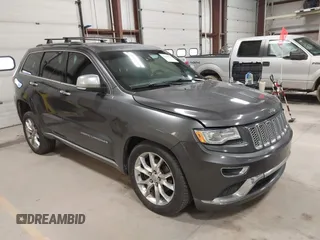 2015 Jeep Grand Cherokee Summit with VIN 1C4RJFJT6FC754799, listed as a IAAI auction lot 41699124 with 124,206 mi miles and . Bid and sale history available at DreamBid. Image 1.