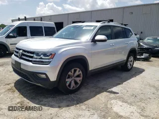2019 Volkswagen Atlas SE z VIN 1V2LR2CA2KC575865, wystawiony jako Copart lot #59632465 z przebiegiem 97 963 mil mil oraz Szkoda całkowita • Salvage title. Historia ofert i sprzedaży dostępna na DreamBid. Obrazek 1.