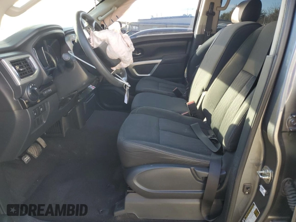 2017 Nissan Titan SV with VIN 1N6AA1EK4HN546507, listed as a Copart auction lot 88555005 with 92,276 mi miles and Salvage title. Bid and sale history available at DreamBid. Image 7.