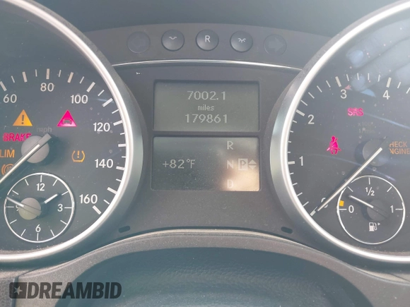 2007 Mercedes-Benz M 350 with VIN 4JGBB86E97A201304, listed as a IAAI auction lot 41957266 with 179,861 mi miles and . Bid and sale history available at DreamBid. Image 7.