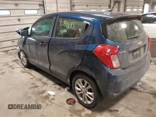 2022 Chevrolet Spark 1LT with VIN KL8CD6SA0NC015249, listed as a IAAI auction lot 41341695 with 33,687 mi miles. Bid and sale history available at carsss.com. Image 3.