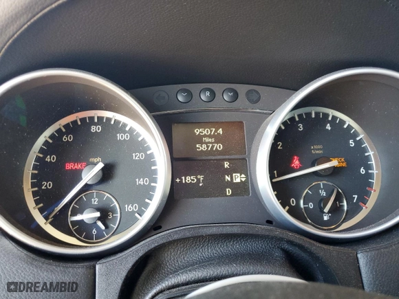 2010 Mercedes-Benz GL-Class GL 550 with VIN 4JGBF8GE3AA603619, listed as a Copart auction lot 46483975 with 58,770 mi miles and Salvage Title. Bid and sale history available at carsss.com. Image 9.