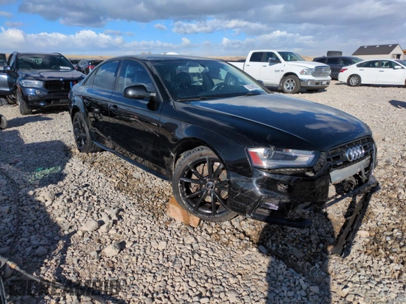 2016 Audi A4 Premium with VIN WAUBFAFL5GN013500, listed as a Copart auction lot 43396825 with 101,233 mi miles and Salvage Title. Bid and sale history available at carsss.com. Image 4.