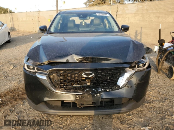 2023 Mazda CX-5 2.5 S Premium Plus Package with VIN JM3KFBEM7P0170811, listed as a Copart auction lot 87335674 with 43,799 mi miles and Salvage Title. Bid and sale history available at carsss.com. Image 5.